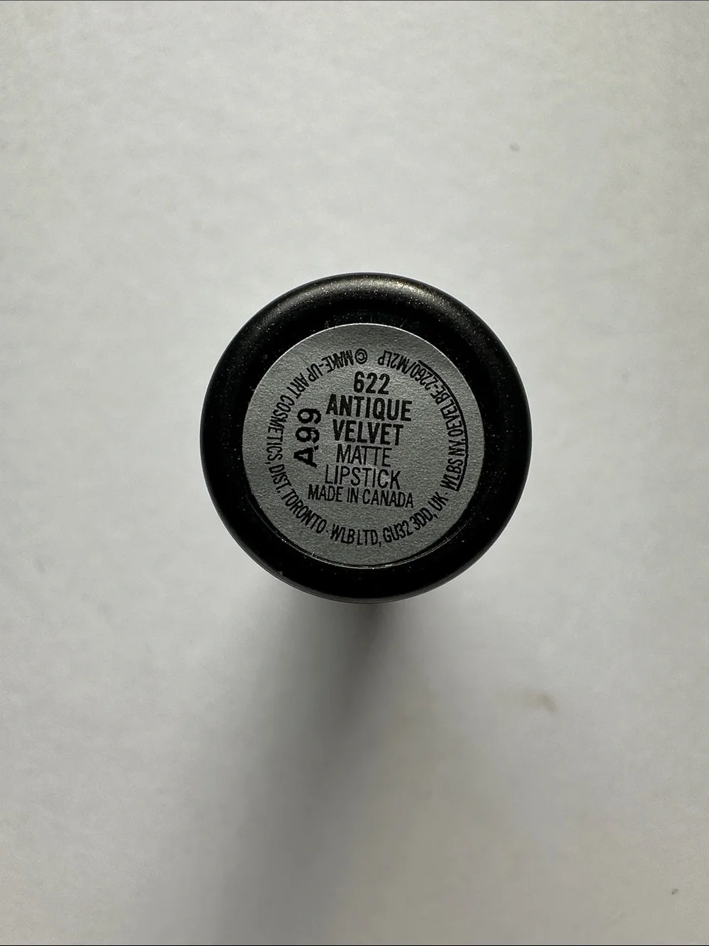 MAC Cosmetics Lipstick — Antique Velvet Matte Lipstick